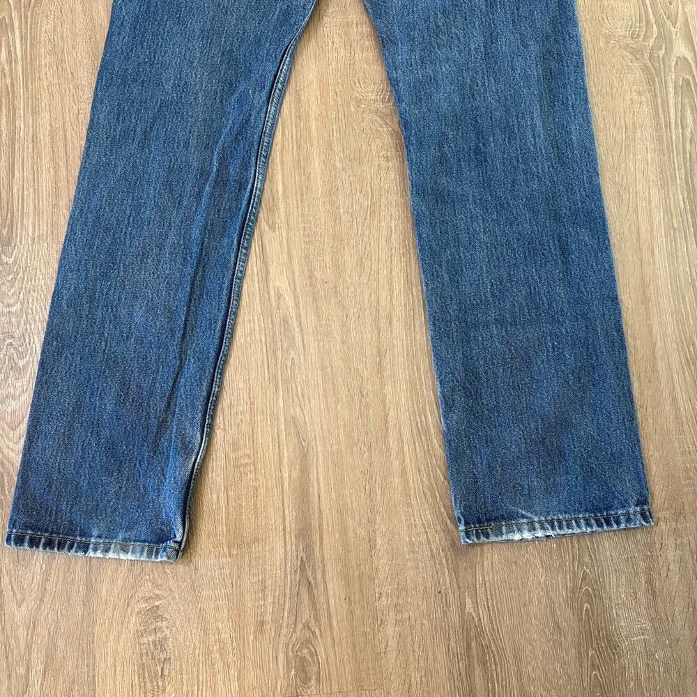 Levi’s 505 Men’s Straight Leg Jeans Blue Denim – Size 34 x 34 Classic USA Style - Picture 7 of 14